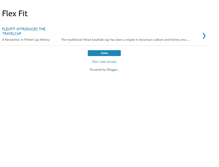 Tablet Screenshot of flexfitgear.blogspot.com