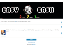 Tablet Screenshot of easycash321.blogspot.com