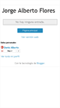 Mobile Screenshot of jorgealbertoflores.blogspot.com