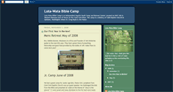 Desktop Screenshot of lota-watabiblecamp.blogspot.com