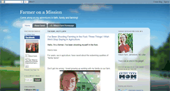 Desktop Screenshot of farmeronamission.blogspot.com