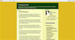 Desktop Screenshot of forwardho.blogspot.com