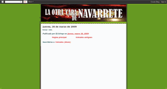 Desktop Screenshot of navarreteenchercha.blogspot.com