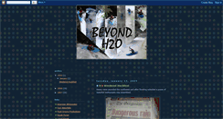 Desktop Screenshot of beyondh2o.blogspot.com