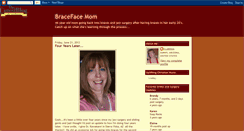 Desktop Screenshot of bracefacemom.blogspot.com