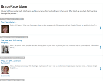 Tablet Screenshot of bracefacemom.blogspot.com