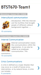 Mobile Screenshot of btst670-team1.blogspot.com