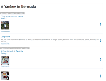 Tablet Screenshot of bermudayankee.blogspot.com