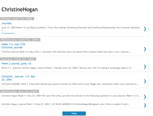 Tablet Screenshot of christinehogan.blogspot.com