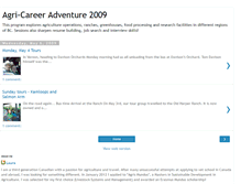 Tablet Screenshot of agri-careeradventure2009.blogspot.com