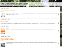 Tablet Screenshot of cumberlandconnections.blogspot.com