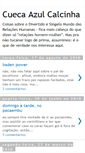 Mobile Screenshot of cuecaazulcalcinha.blogspot.com
