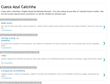 Tablet Screenshot of cuecaazulcalcinha.blogspot.com