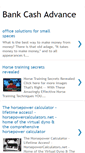 Mobile Screenshot of bankcashadvancenews.blogspot.com