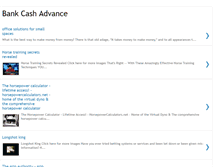 Tablet Screenshot of bankcashadvancenews.blogspot.com