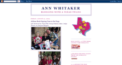 Desktop Screenshot of annwhitaker.blogspot.com