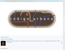 Tablet Screenshot of codigourbano.blogspot.com