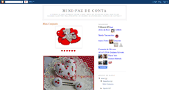 Desktop Screenshot of mini-fazdeconta.blogspot.com