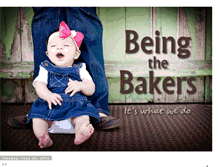 Tablet Screenshot of beingthebakers.blogspot.com