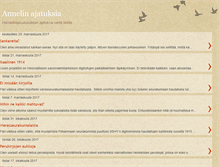 Tablet Screenshot of annelinajatuksia.blogspot.com