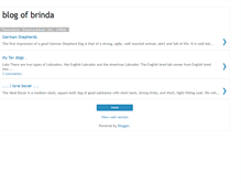 Tablet Screenshot of blogofbrinda.blogspot.com