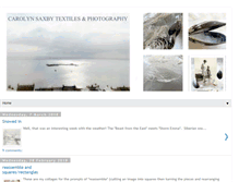 Tablet Screenshot of carolynsaxby.blogspot.com