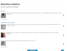 Tablet Screenshot of desenhos-celialice.blogspot.com