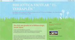 Desktop Screenshot of biblioescolarepb8.blogspot.com