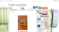 Desktop Screenshot of curlyjessica.blogspot.com