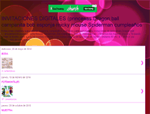 Tablet Screenshot of invitacionesdigitales.blogspot.com