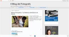 Desktop Screenshot of il-blog-del-fotografo.blogspot.com