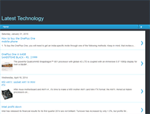 Tablet Screenshot of latesttechnologyhere.blogspot.com