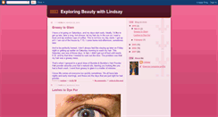 Desktop Screenshot of exploringbeauty.blogspot.com