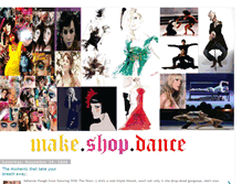 Tablet Screenshot of makeshopdance.blogspot.com