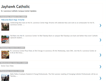 Tablet Screenshot of jayhawkcatholic.blogspot.com