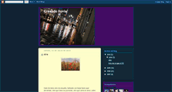 Desktop Screenshot of creando-lluvia.blogspot.com