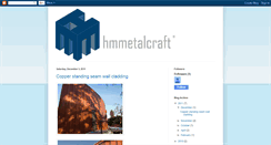 Desktop Screenshot of hmmetalcraft.blogspot.com