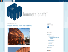 Tablet Screenshot of hmmetalcraft.blogspot.com