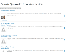 Tablet Screenshot of casadodj.blogspot.com