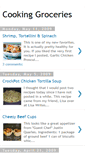 Mobile Screenshot of cookinggroceries.blogspot.com