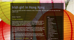 Desktop Screenshot of irishgirlinhongkong.blogspot.com