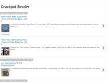 Tablet Screenshot of crackpotbeader.blogspot.com