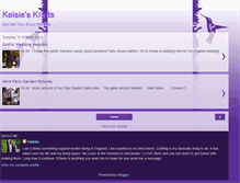 Tablet Screenshot of kelsieskrafts.blogspot.com