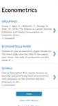 Mobile Screenshot of basiceconometrics.blogspot.com