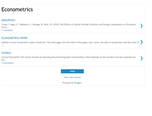 Tablet Screenshot of basiceconometrics.blogspot.com