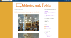 Desktop Screenshot of bibliotecznikpolski.blogspot.com