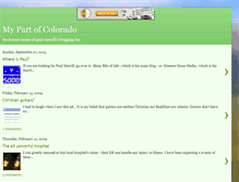 Tablet Screenshot of mypartofcolorado.blogspot.com