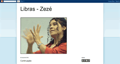 Desktop Screenshot of libras-zeze.blogspot.com