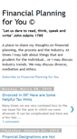 Mobile Screenshot of financial-planning-for-you.blogspot.com