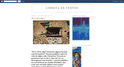 Desktop Screenshot of libretadetextos.blogspot.com